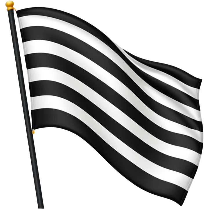Un drapeau comme la France mais les couleurs sont noires blancs noirs emoji