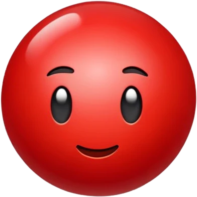 Red granada emoji