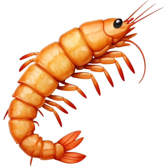 Deep fried shrimp  emoji