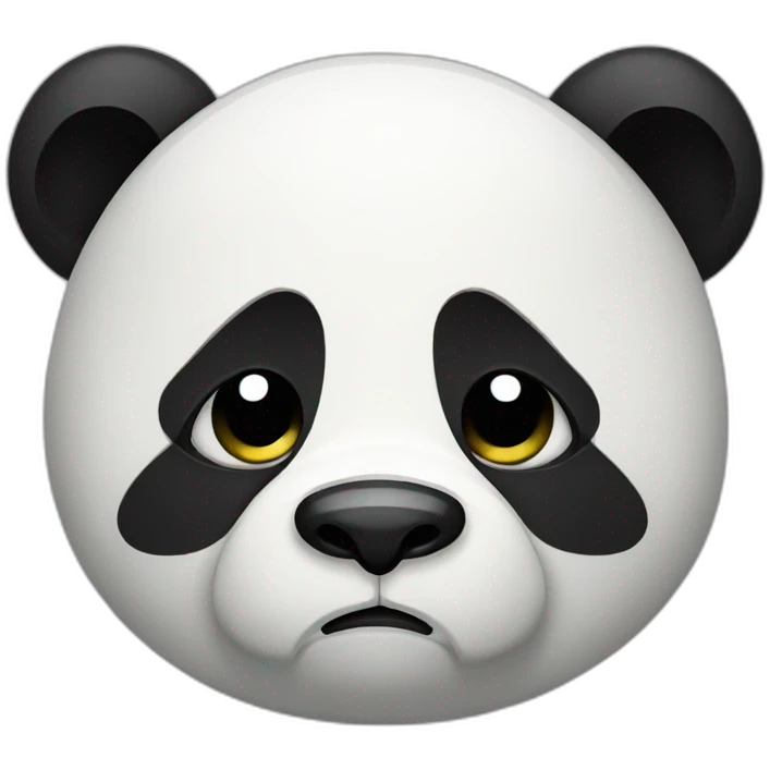 sad panda emoji