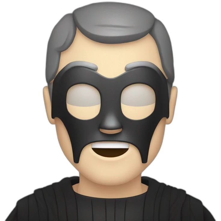 Dark vador qui boit du vin emoji