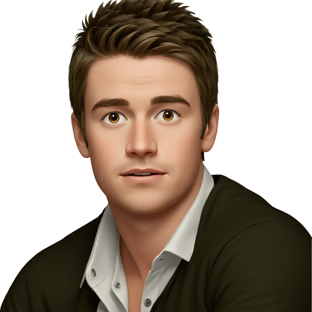 realistic portrait of a boy emoji