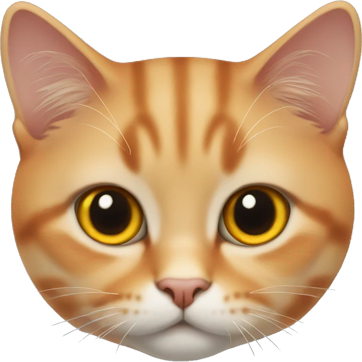 2 British cat orange color emoji
