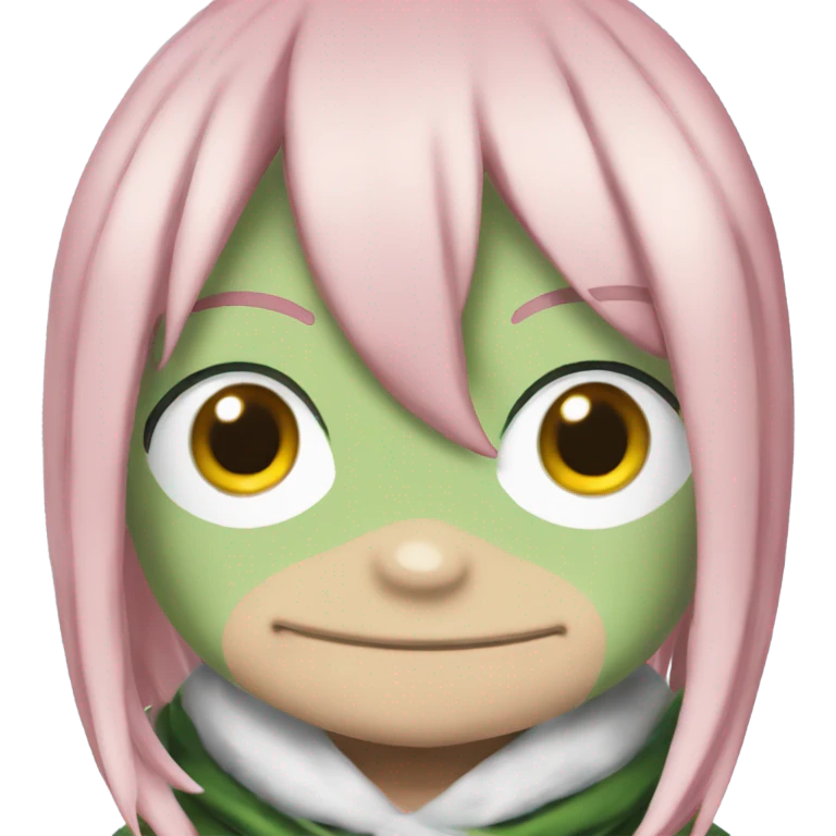 Frosch from the anime “fairy tail” emoji