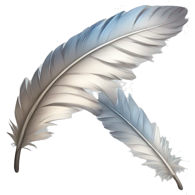 Feathers of an angel  emoji