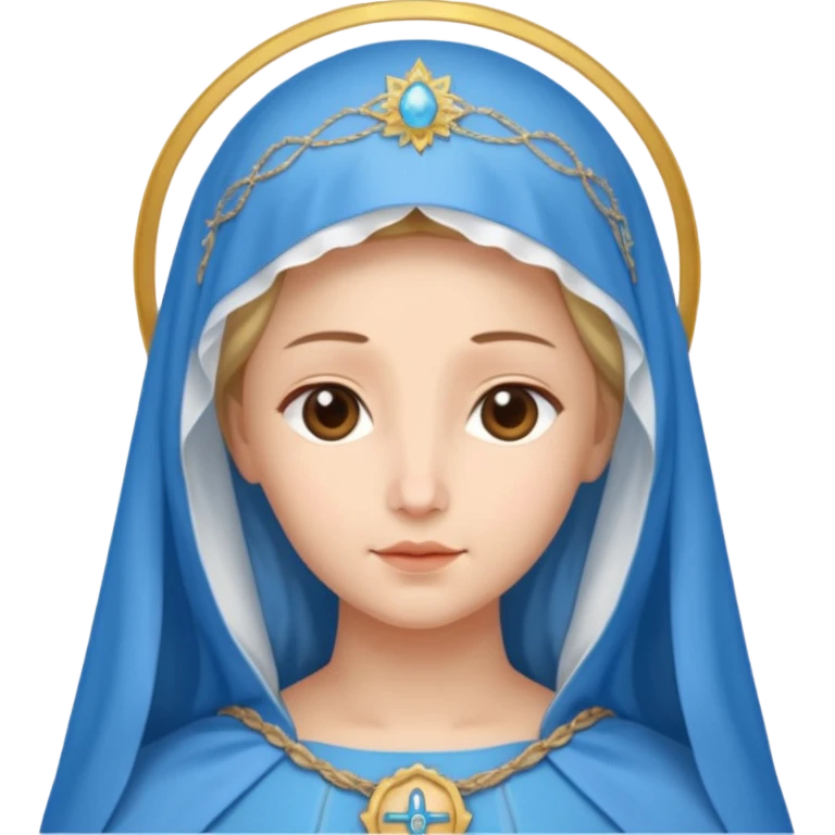 Virgen maria emoji
