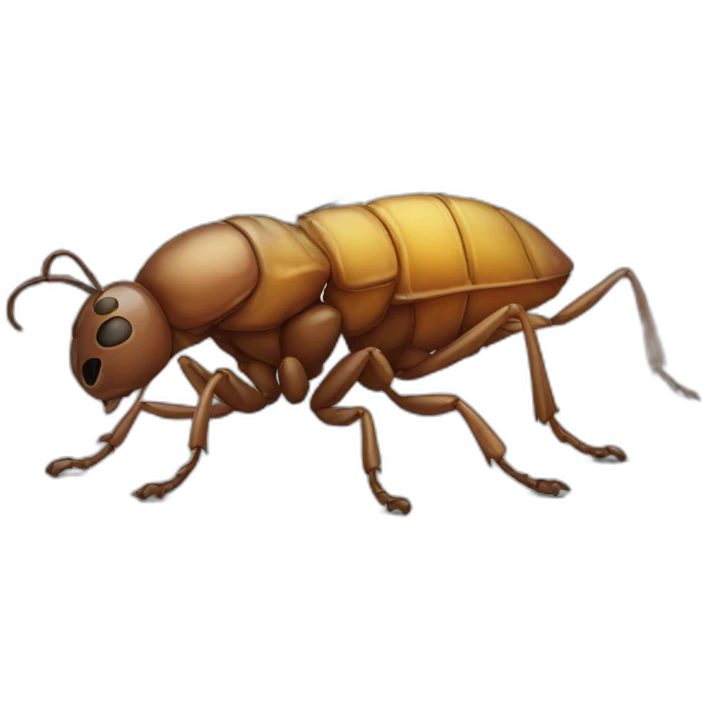 Dead flea emoji