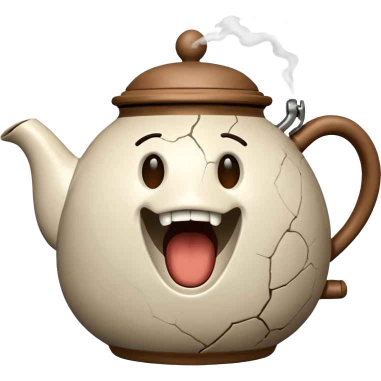 Screaming Teapot emoji