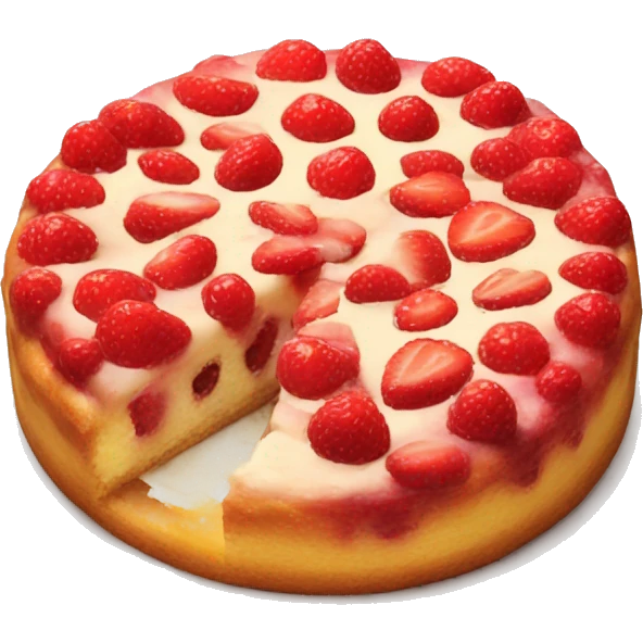 Erdbeerkuchen emoji