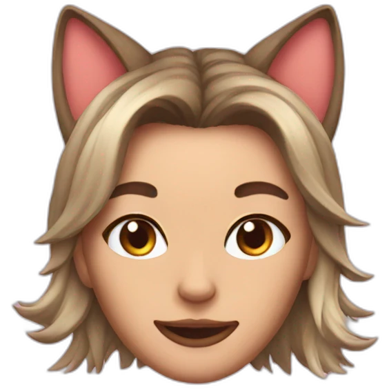 sexy cat ears emoji