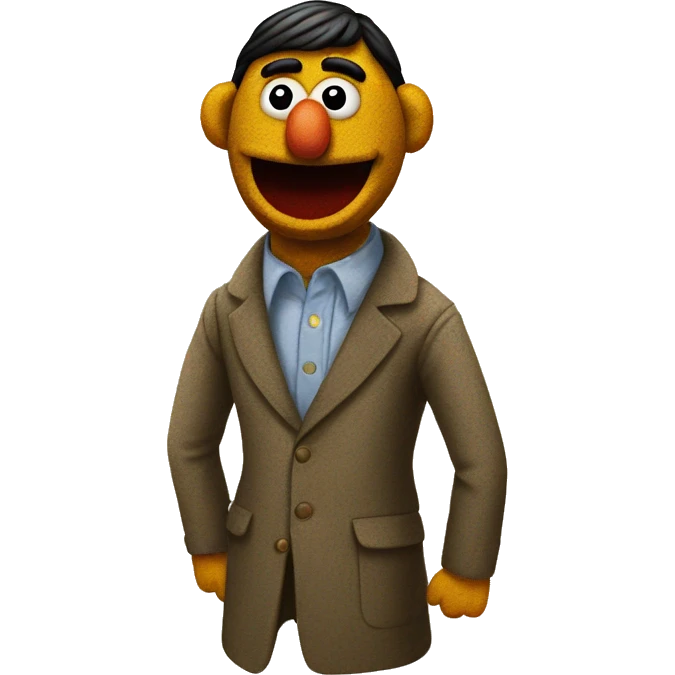 bert the muppet emoji