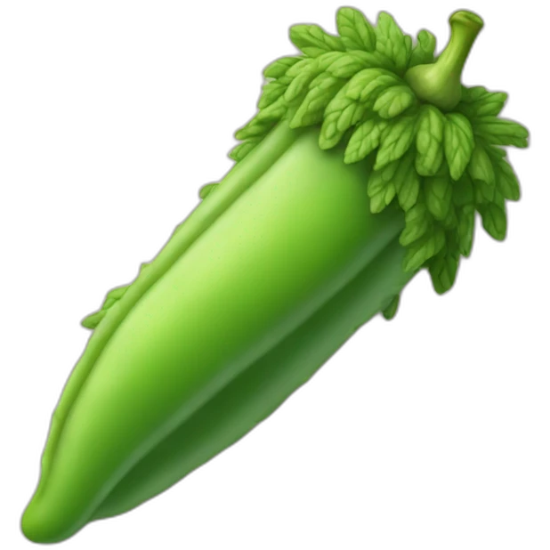Un cornichon qui court emoji