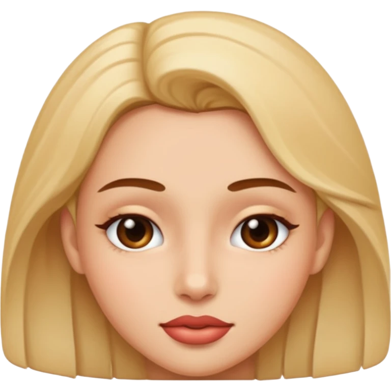 Sexy face emoji