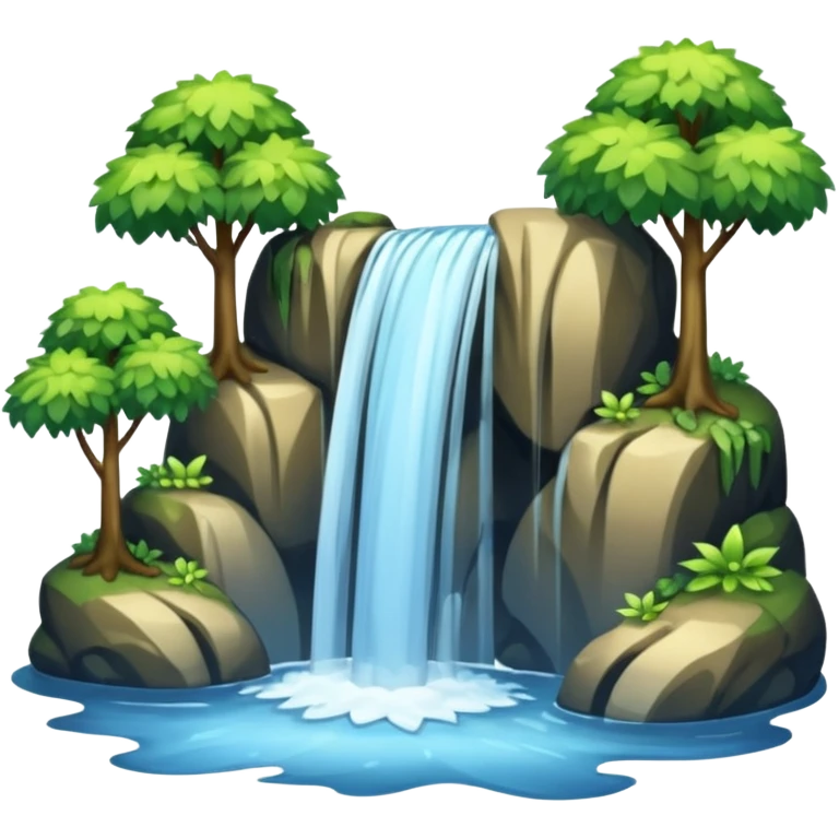 waterfall emoji