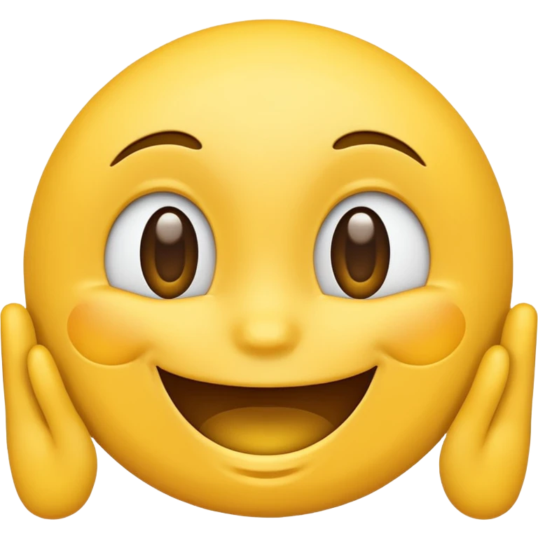 A happy face emoji emoji