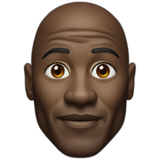 michael jordan head emoji