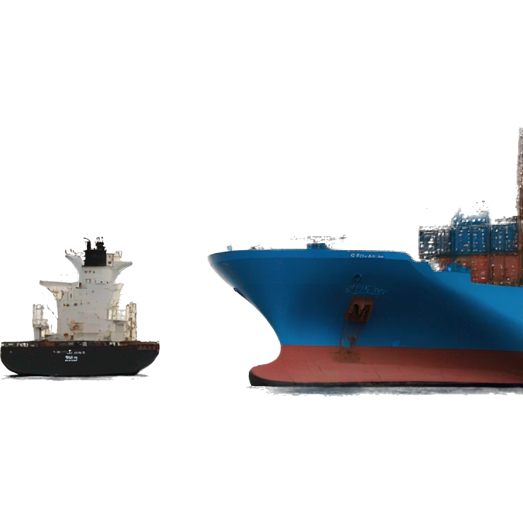 container ship emoji