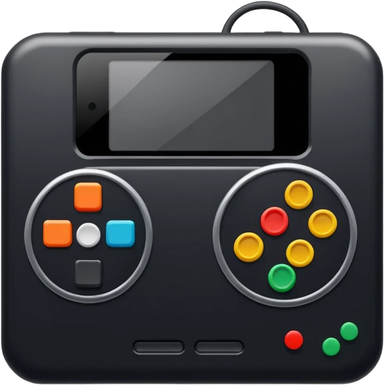 gaming console classic emoji