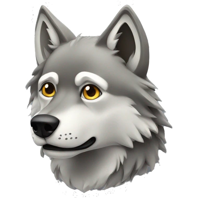 Wolf emoji