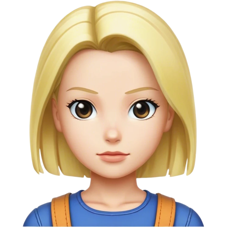 android 18 drragonball z emoji
