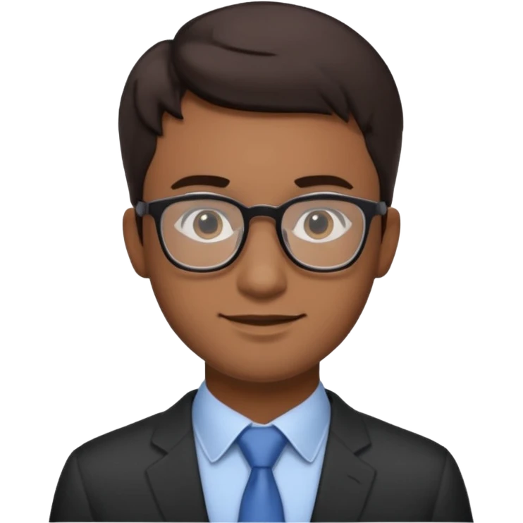 31 Year brown male who is an actuary emoji