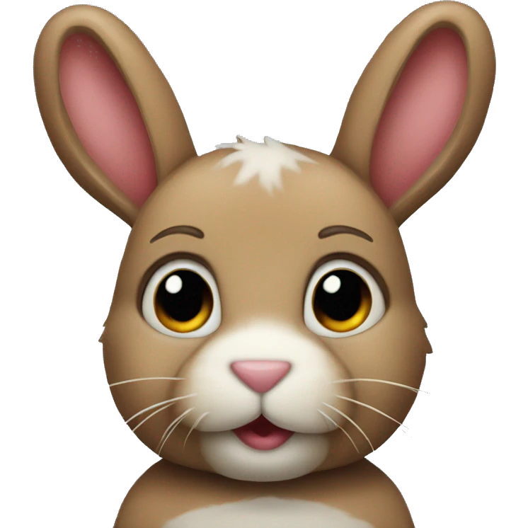 Bunny rabbit teddy emoji