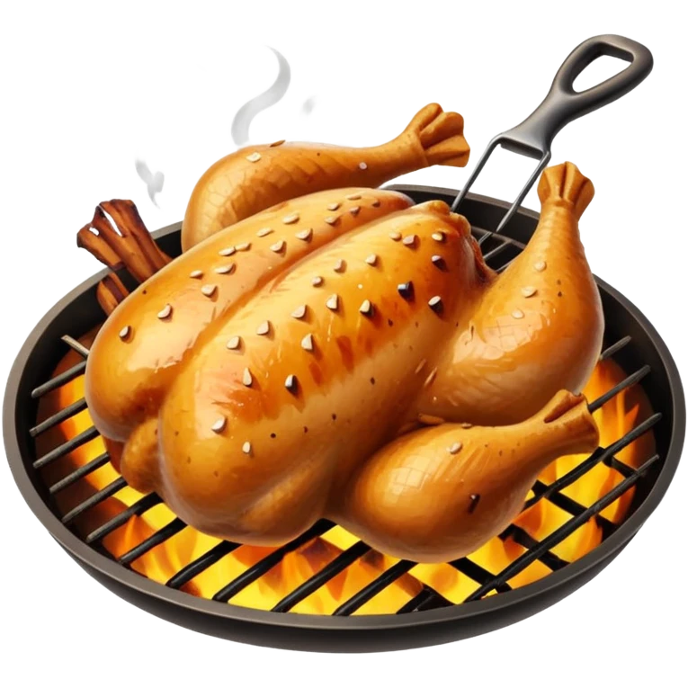 Grilled chicken emoji