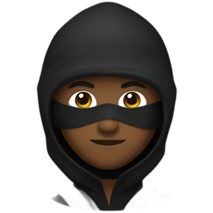 black ninja emoji