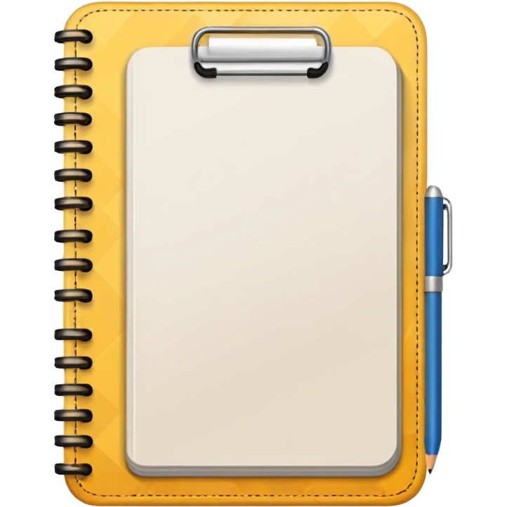 patterned notebook emoji