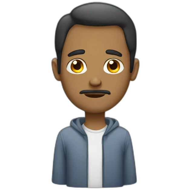 Guy who disapear emoji
