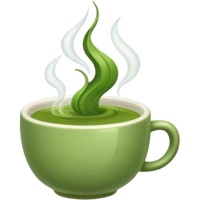 cup of matcha emoji