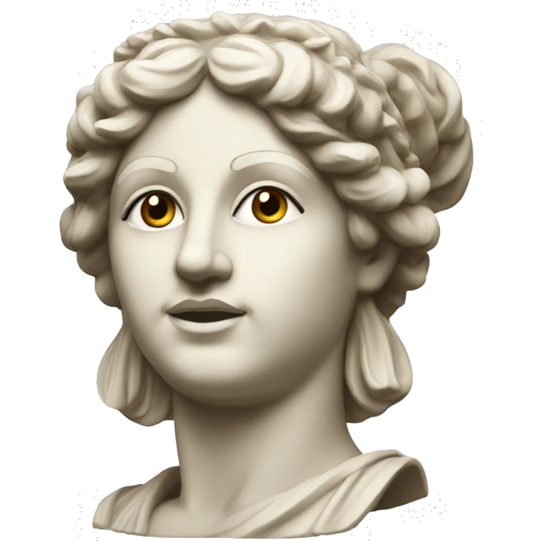 greek godess statue  emoji