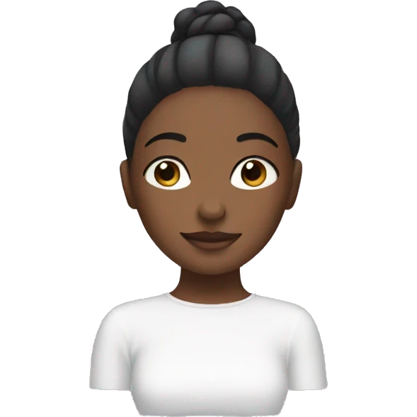 Girl doing skincare emoji