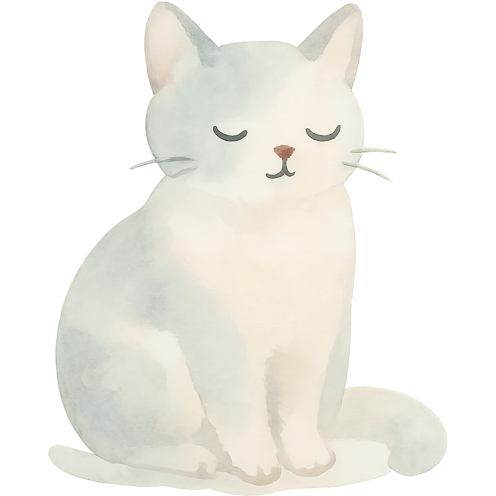 cute dreamy cat emoji