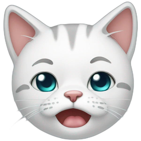 Crying cat emoji