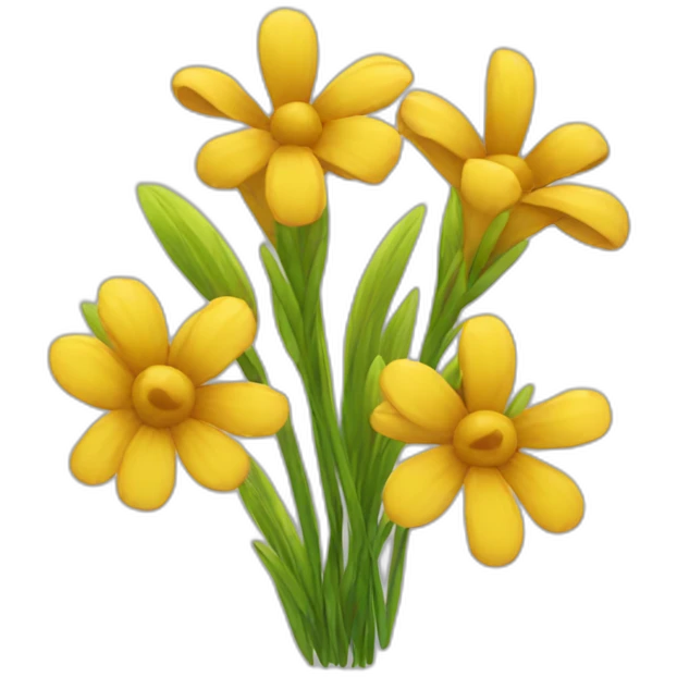 grass flowers emoji