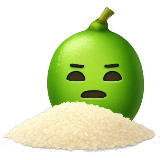 lime rice emoji