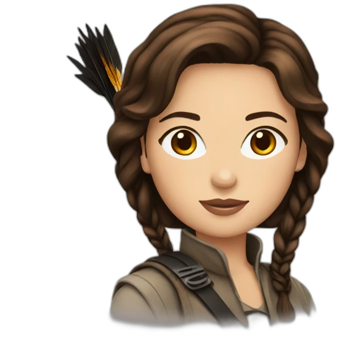 Katniss Everdeen emoji