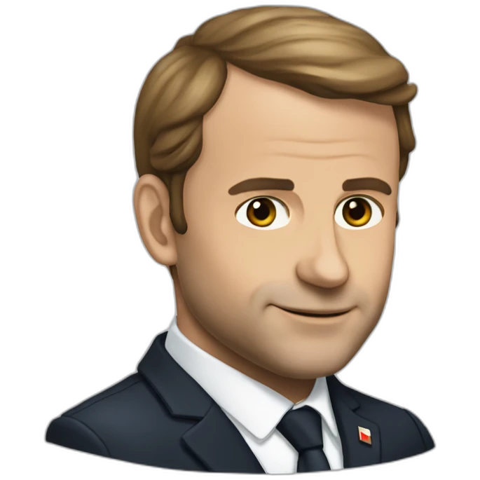 Macron slezp emoji