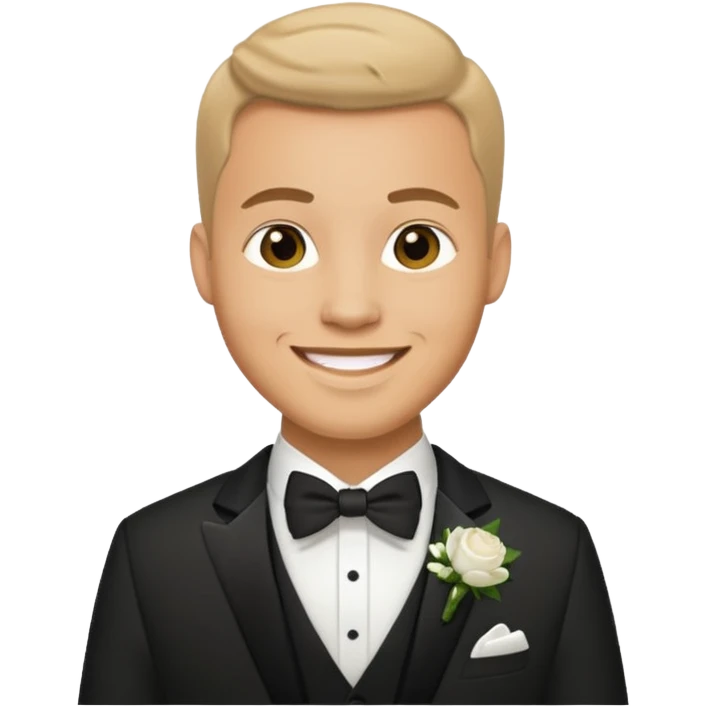 groom wedding attire emoji only emoji