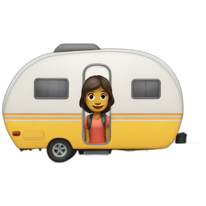 Camper front shot emoji