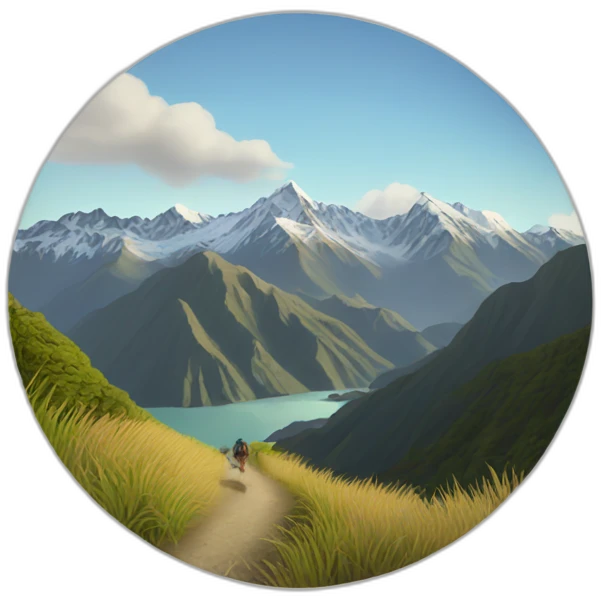 hike new zealand emoji