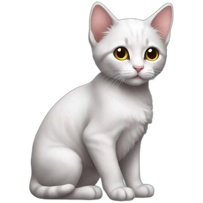 kitten sexy full body emoji