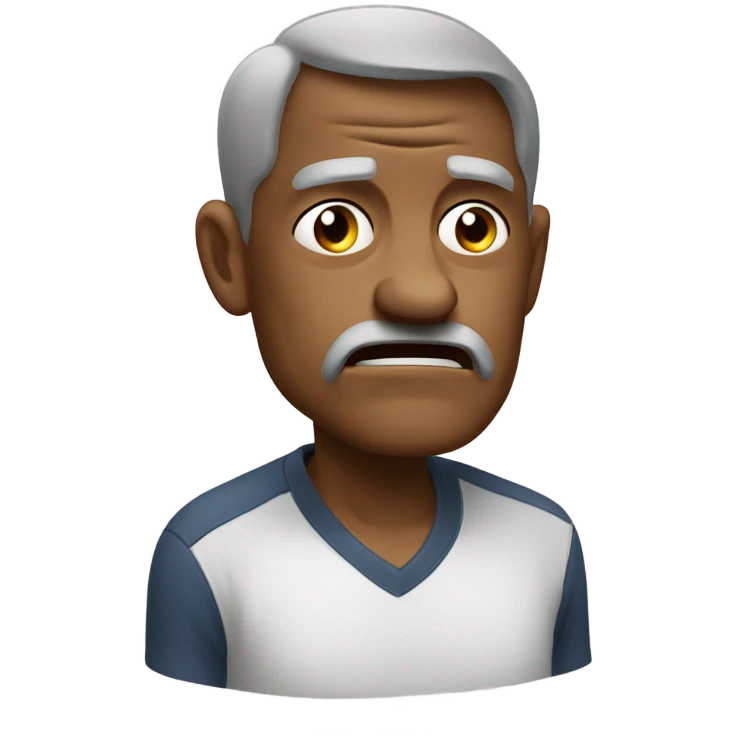 Upset boomer emoji
