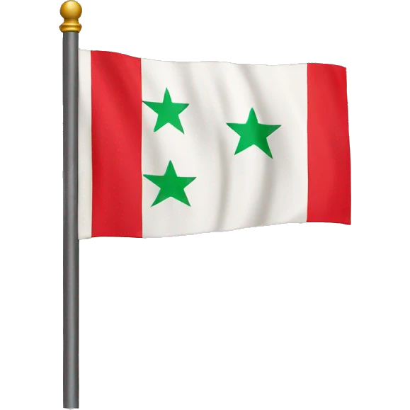 Syria old flag emoji