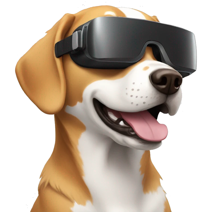 Vr dog emoji