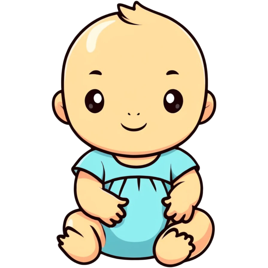 cute baby emoji