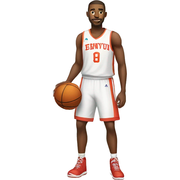 Basketball player fullbody emoji