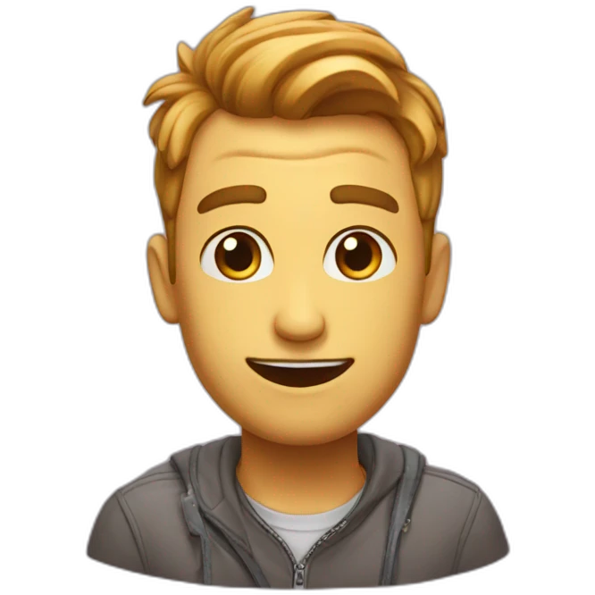 Chat qui fait un cœur  emoji