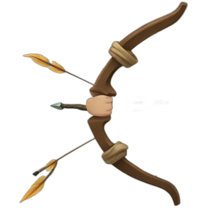 bow and arrow emoji